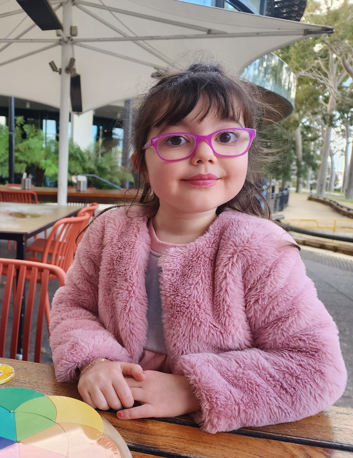 RAG-1 SCID patient Olympia has come ahead in “leaps and bounds” after receiving a bone marrow transplant.