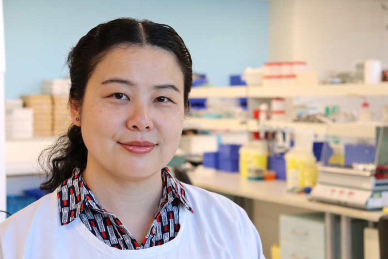 Researcher of new vaccines Dr Nancy Wang